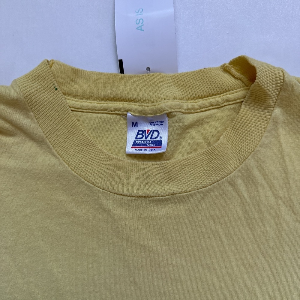 Vintage BVD premium series made in the USA T-shirt Single stitch 100% cotton